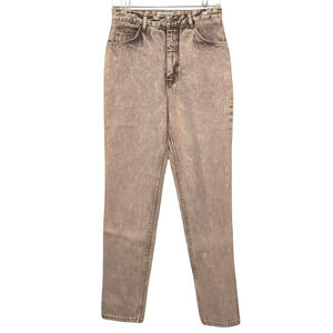 Vintage 80s/90s Jeanjer Purple-Pink Acid Wash Denim Jeans Taper Leg High Rise